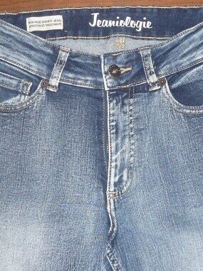 Jeaniologie High-rise Skinny Blue Jeans Size 6